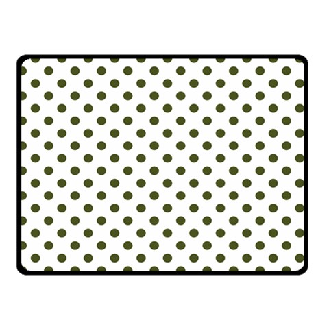 Polka Dots 45 x34  Blanket Back