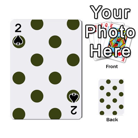 Polka Dots Front - Spade2