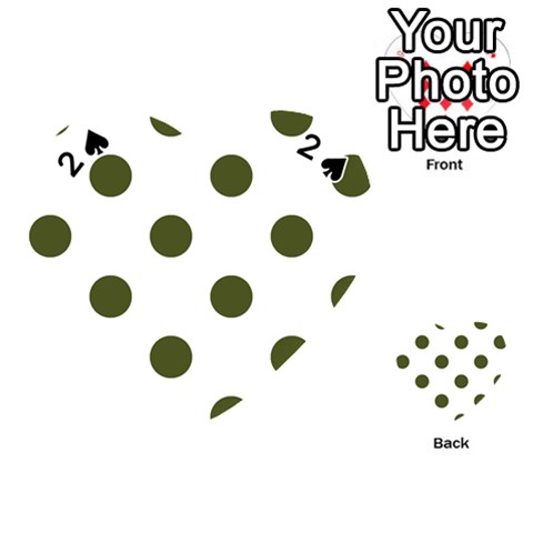 Polka Dots Front - Spade2