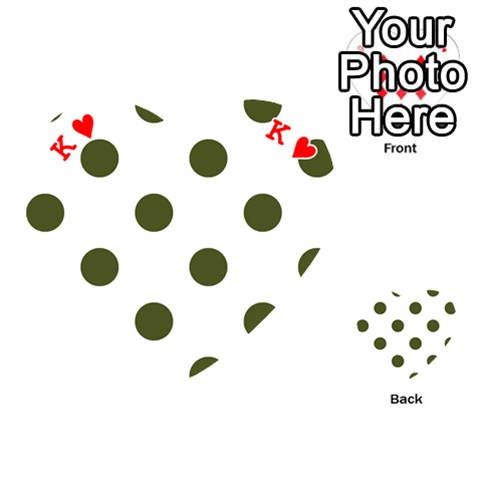 King Polka Dots Front - HeartK