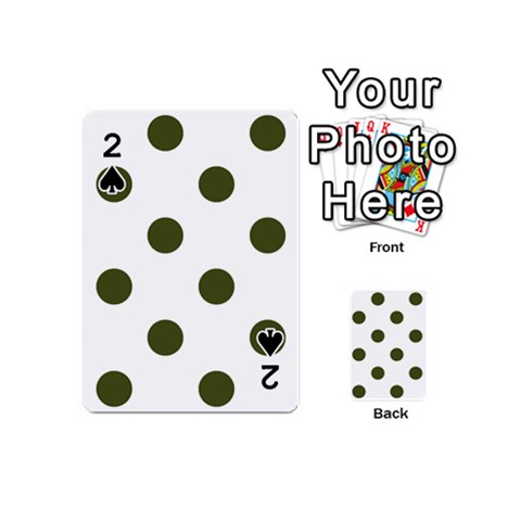 Polka Dots Front - Spade2