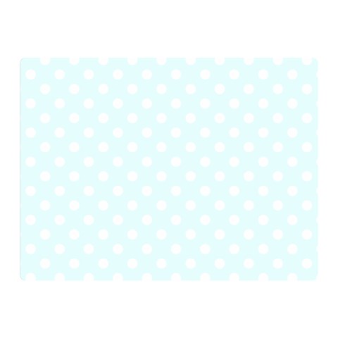 Polka Dots 35 x27  Blanket Front