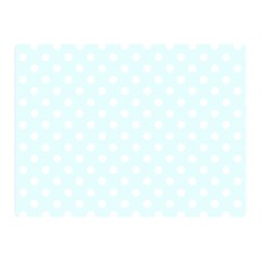 Polka Dots 35 x27  Blanket Front