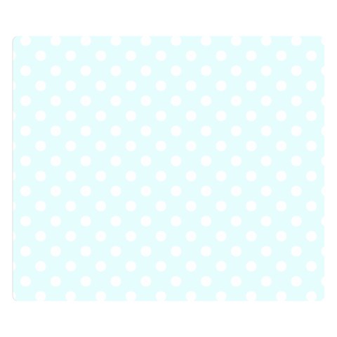 Polka Dots 50 x40  Blanket Front
