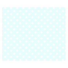 Polka Dots 50 x40  Blanket Back