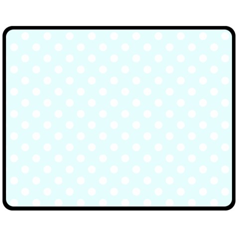 Polka Dots 60 x50  Blanket Front