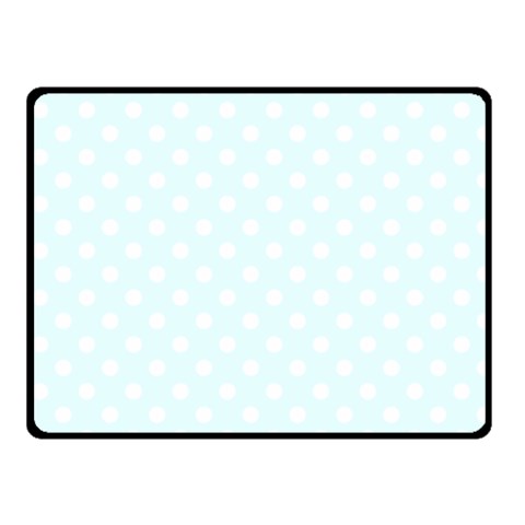 Polka Dots 50 x40  Blanket Front