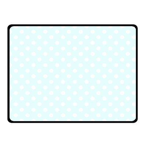 Polka Dots 45 x34  Blanket Front