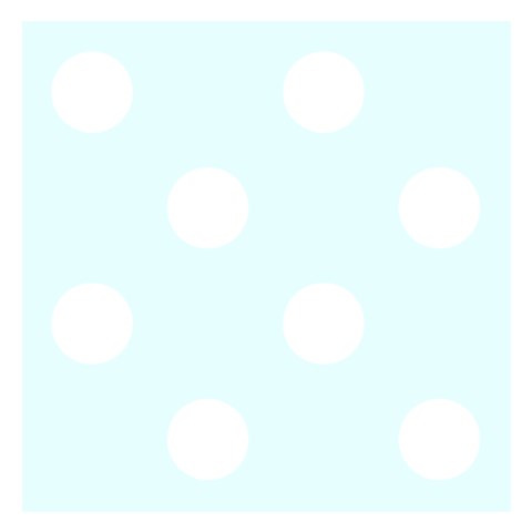 Polka Dots 3.75 x3.75  Memopad
