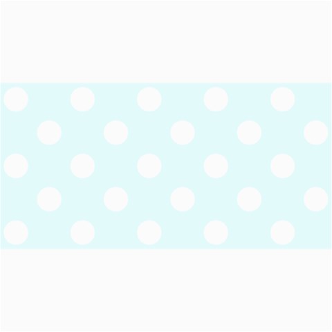 Polka Dots 8 x4  Photo Card - 2