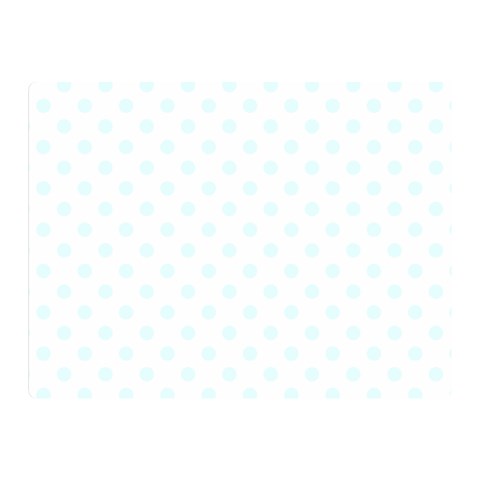 Polka Dots 35 x27  Blanket Front