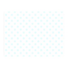 Polka Dots 35 x27  Blanket Front