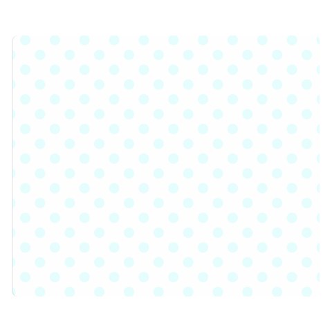Polka Dots 50 x40  Blanket Front