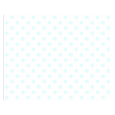 Polka Dots 60 x50  Blanket Front