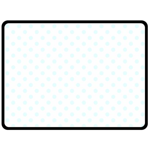 Polka Dots 80 x60  Blanket Front