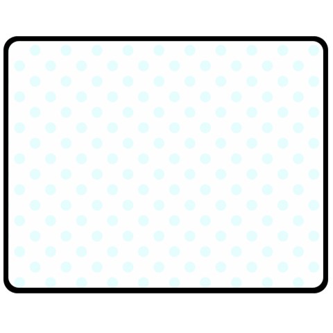 Polka Dots 60 x50  Blanket Front