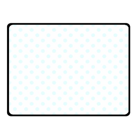 Polka Dots 45 x34  Blanket Front