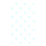 Polka Dots - Bubbles Cyan on White Memory Card Reader (Rectangular)