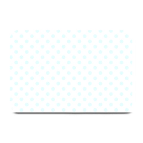 Polka Dots 18 x12  Plate Mat