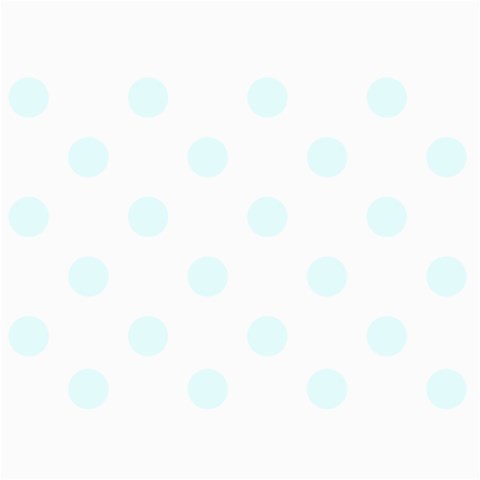 Polka Dots 7 x5  Photo Card - 1