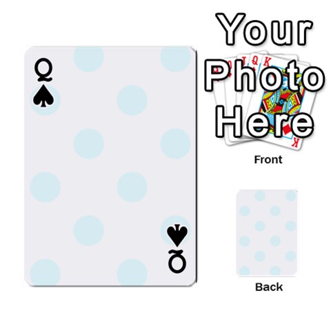 Queen Polka Dots Front - SpadeQ