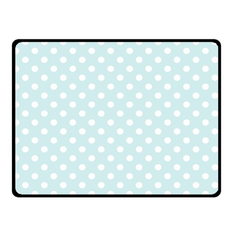 Polka Dots 45 x34  Blanket Back