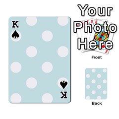 King Polka Dots Front - SpadeK