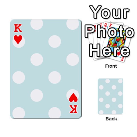 King Polka Dots Front - HeartK
