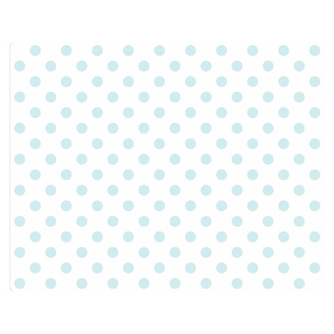 Polka Dots 60 x50  Blanket Front