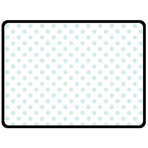Polka Dots 80 x60  Blanket Back