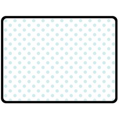 Polka Dots 80 x60  Blanket Back