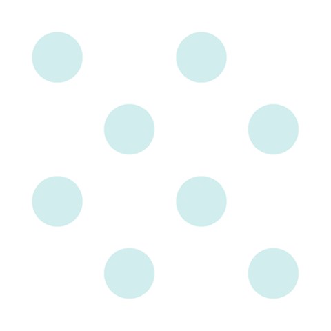 Polka Dots 3.75 x3.75  Memopad