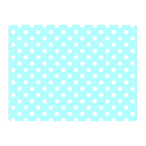 Polka Dots 35 x27  Blanket Front