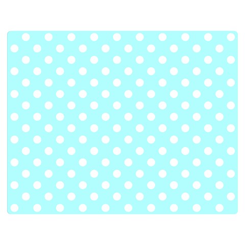 Polka Dots 60 x50  Blanket Front