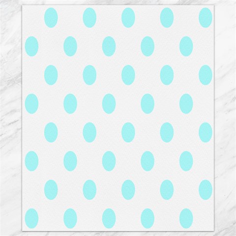 Polka Dots 8.15 x9.66  Canvas - 1