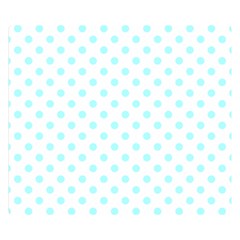 Polka Dots 50 x40  Blanket Back