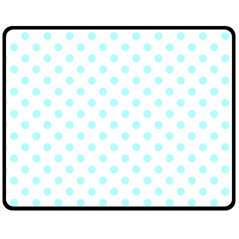 Polka Dots 60 x50  Blanket Front