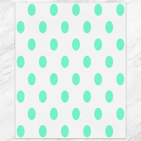 Polka Dots 10.95 x13.48  Canvas - 1