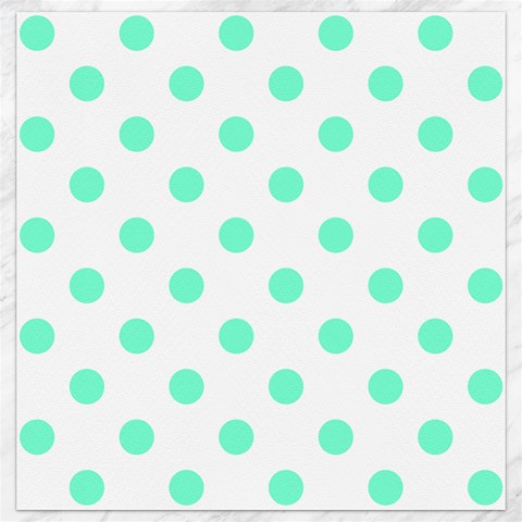 Polka Dots 11.4 x11.56  Canvas - 1