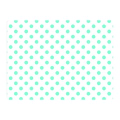 Polka Dots 35 x27  Blanket Back