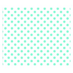 Polka Dots 50 x40  Blanket Back