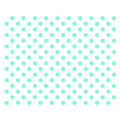 Polka Dots 60 x50  Blanket Back