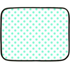 Polka Dots 35 x27  Blanket Back