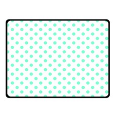 Polka Dots 45 x34  Blanket Back