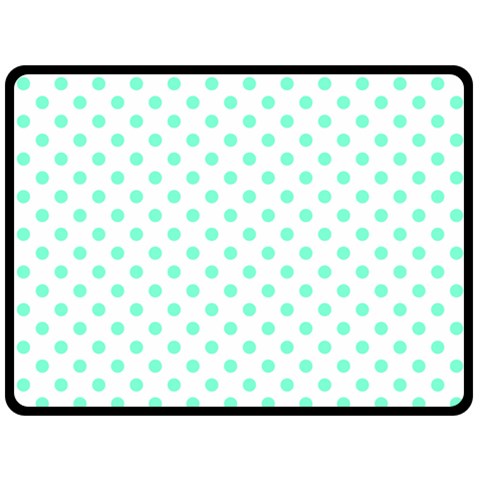 Polka Dots 80 x60  Blanket Front