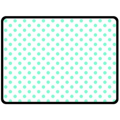 Polka Dots 80 x60  Blanket Back