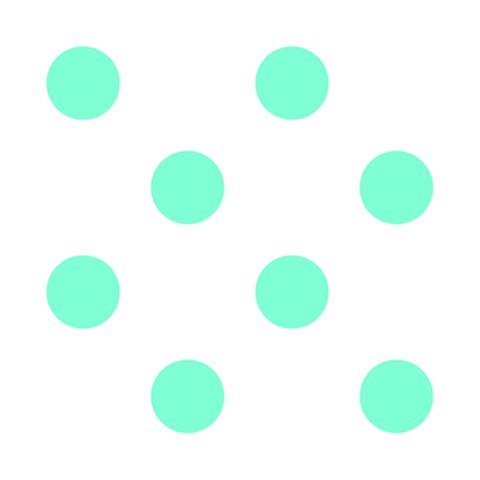 Polka Dots 3.75 x3.75  Memopad