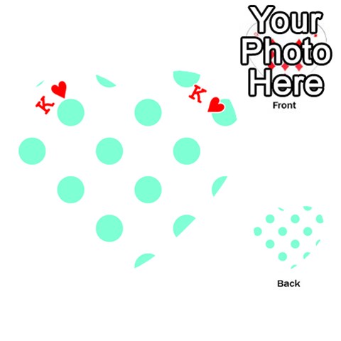 King Polka Dots Front - HeartK