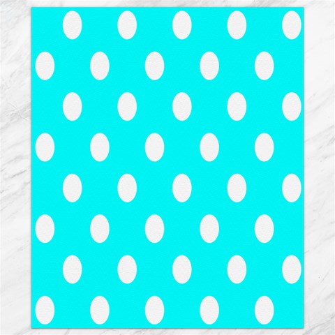 Polka Dots 8.15 x9.66  Canvas - 1