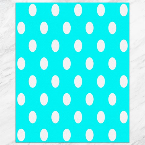 Polka Dots 10.95 x13.48  Canvas - 1